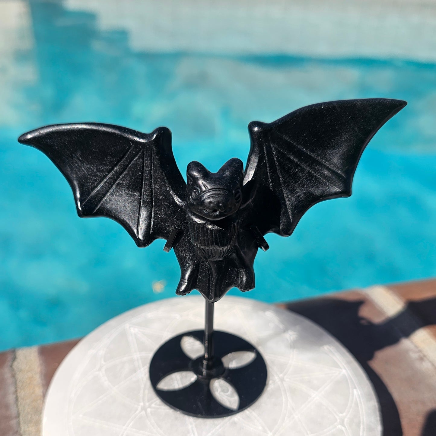 Black Obsidian Bat