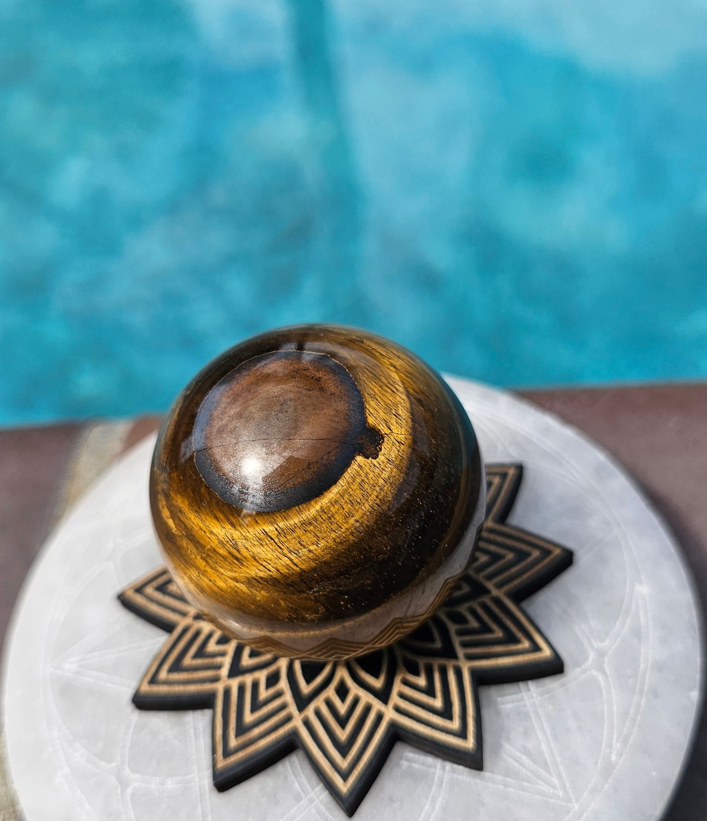 Tigers Eye Sphere #2