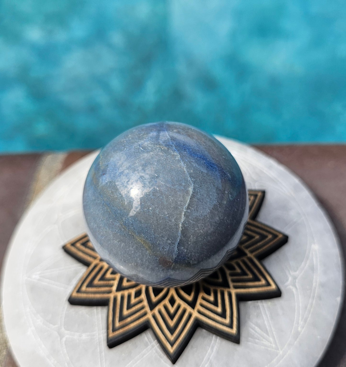 Blue Aventurine Sphere