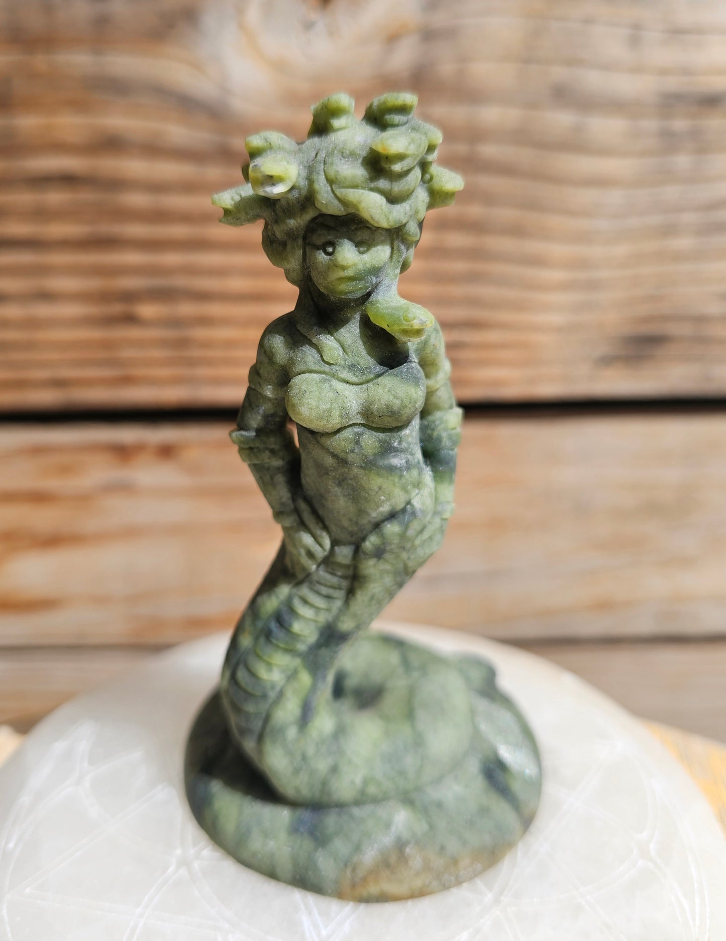 Green Jade Medusa