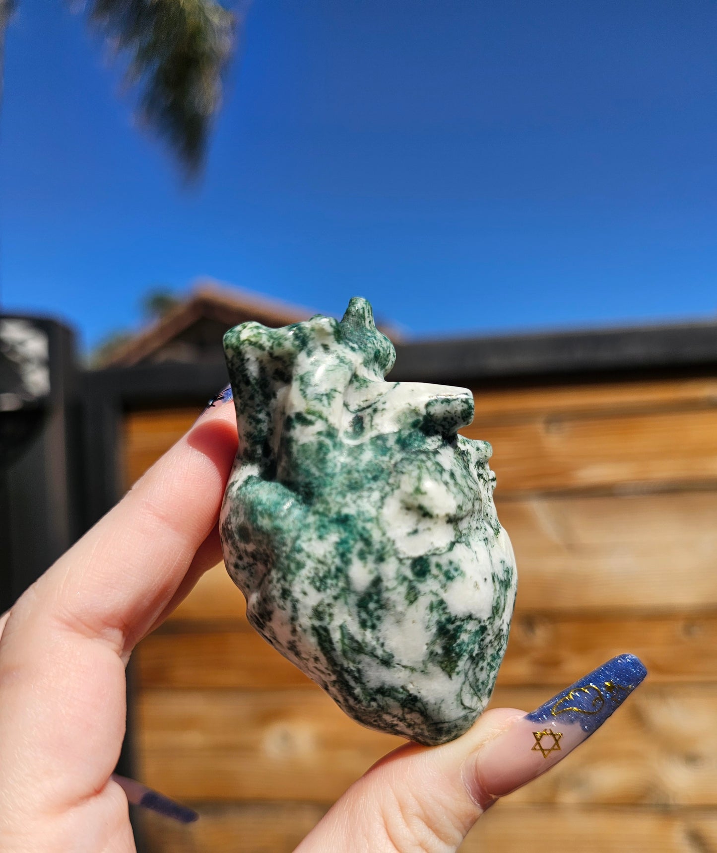 Tree Agate Ghouls Heart