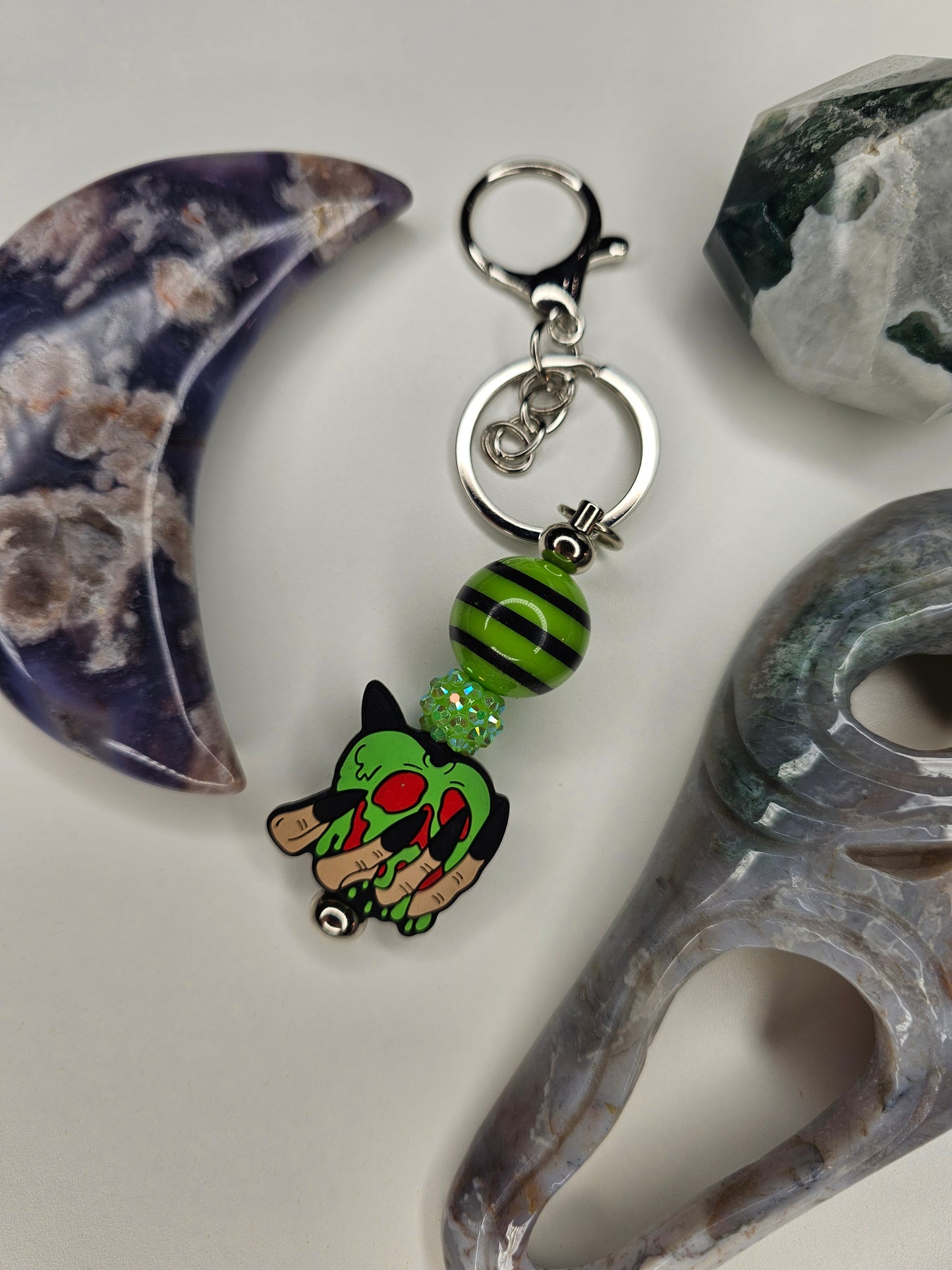 Evil Apple Keychain