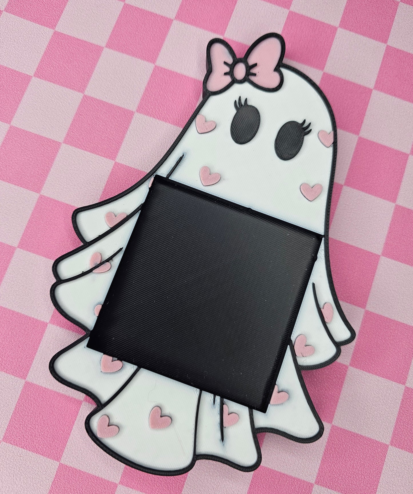 Pretty Ghoul Sticky Note Holder