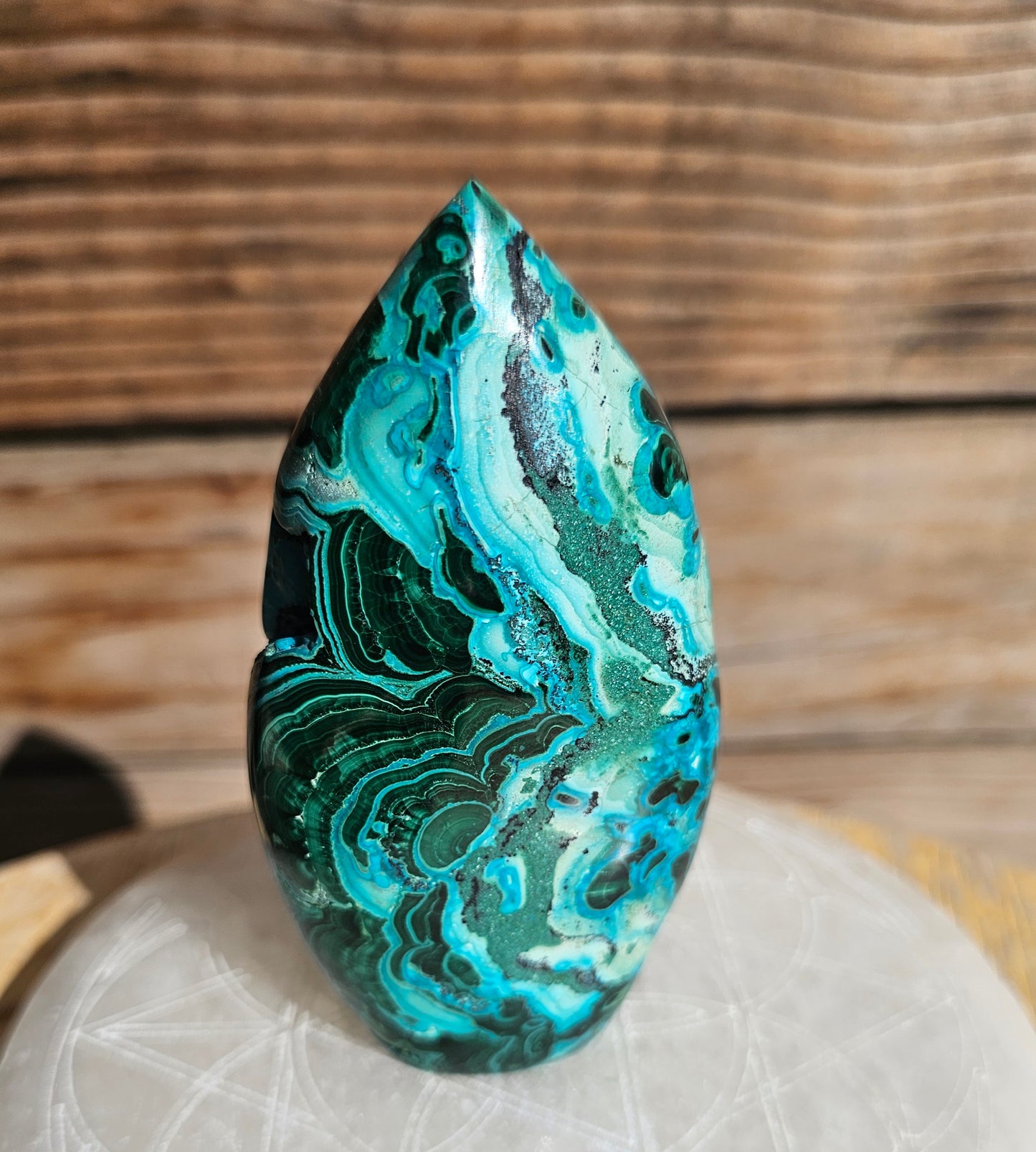Malachite Chrysocolla Freeform