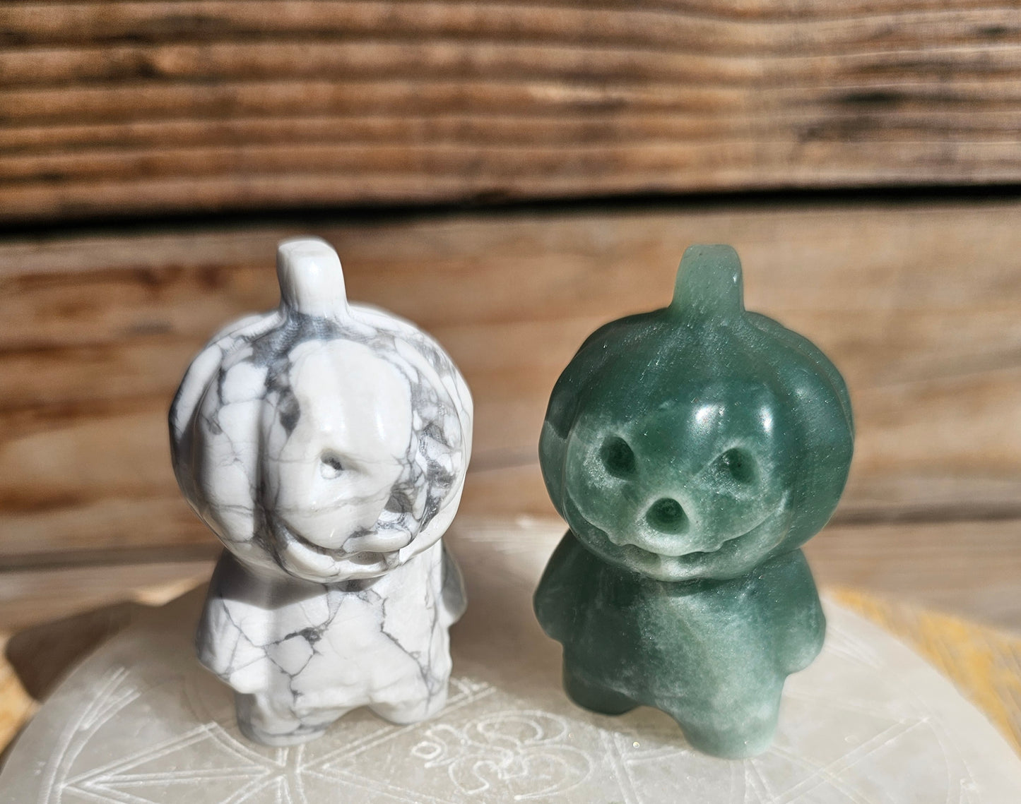 Howlite Pumpkin kid