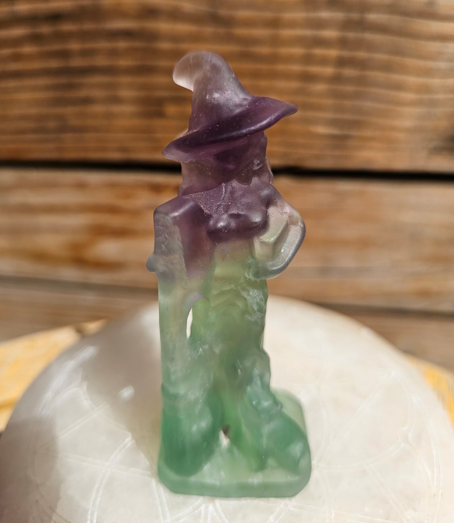 Watermelon Fluorite Witch