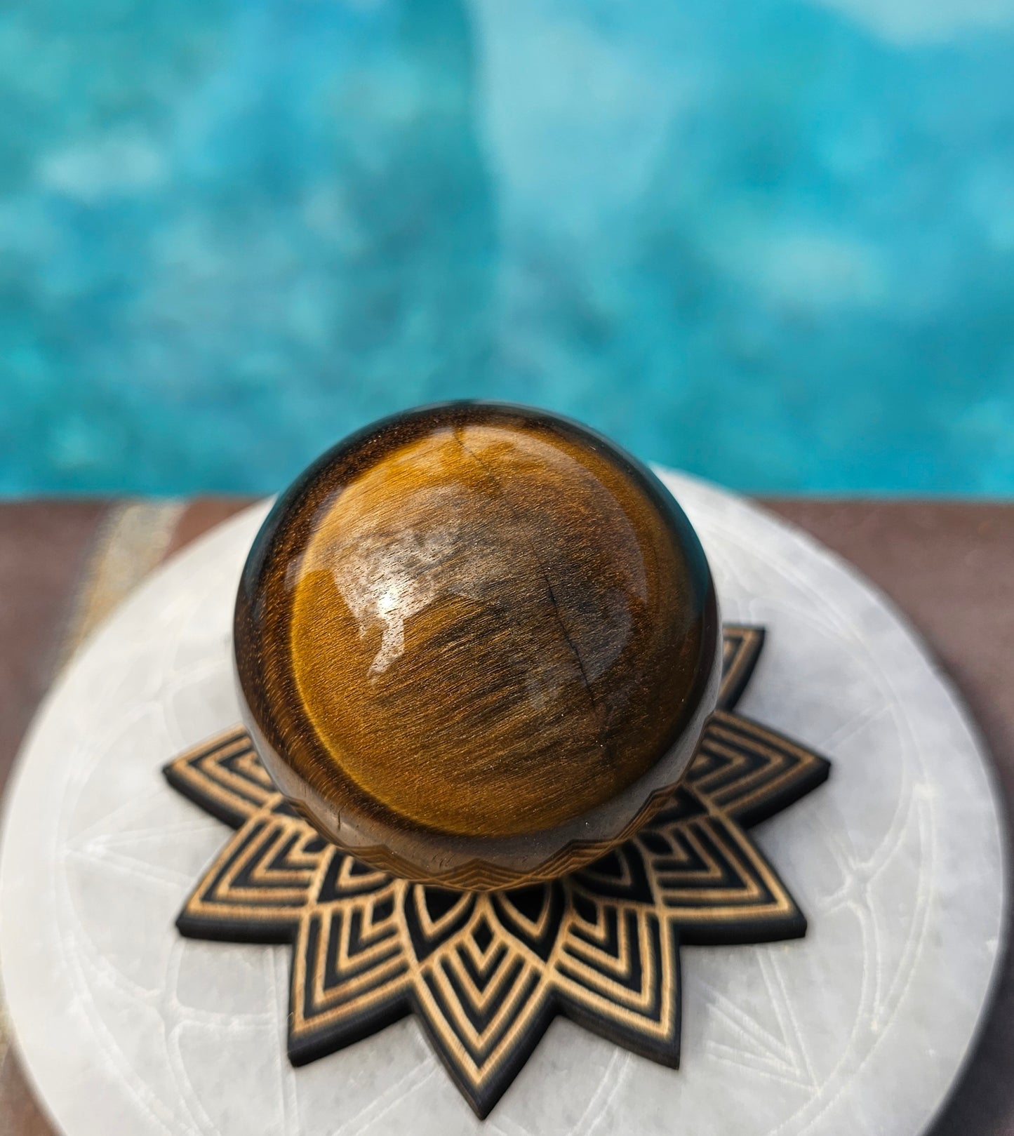 Tigers Eye Sphere