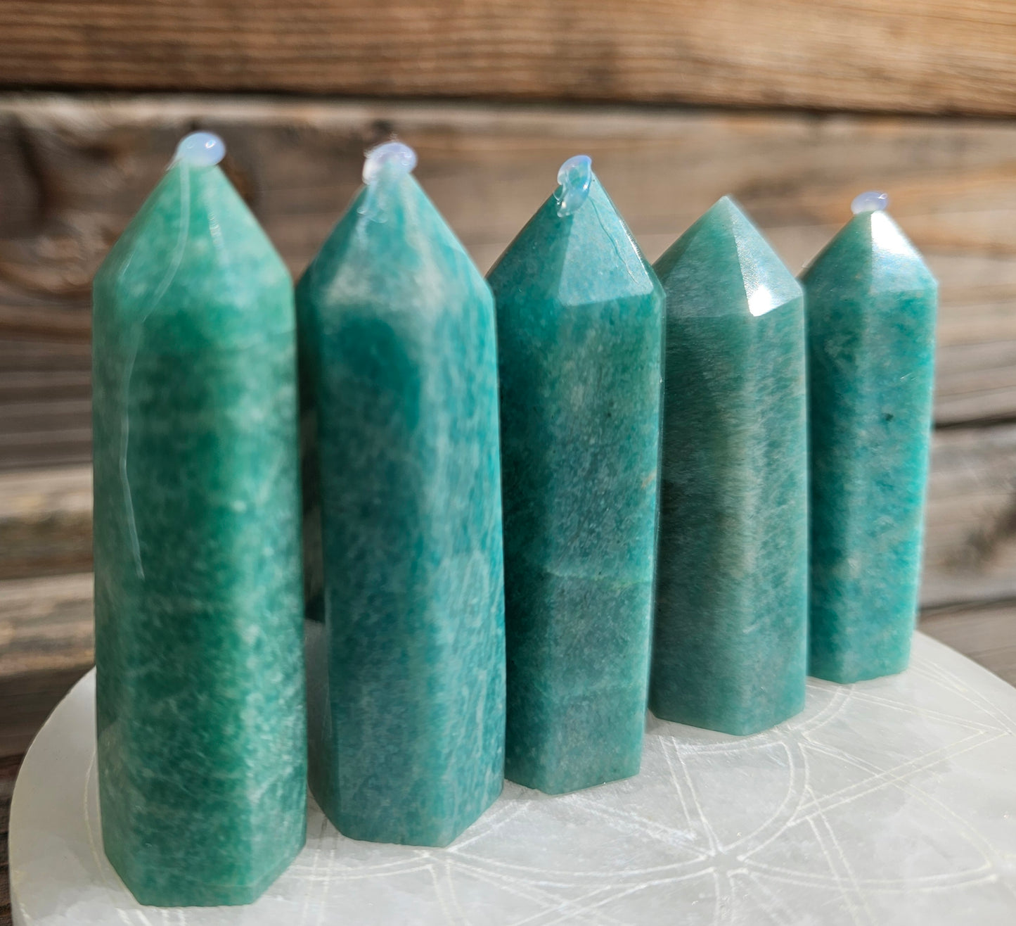 Small Amazonite Towers (1)