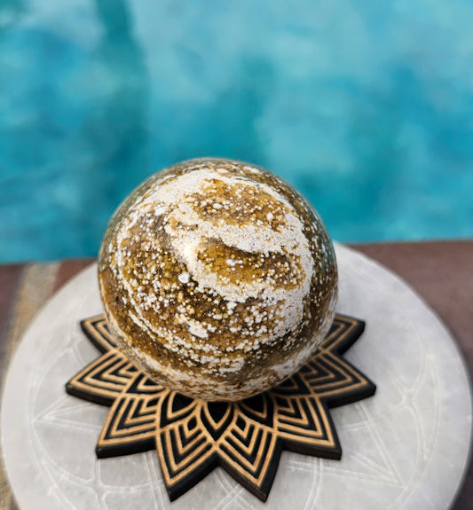 Ocean Jasper Sphere