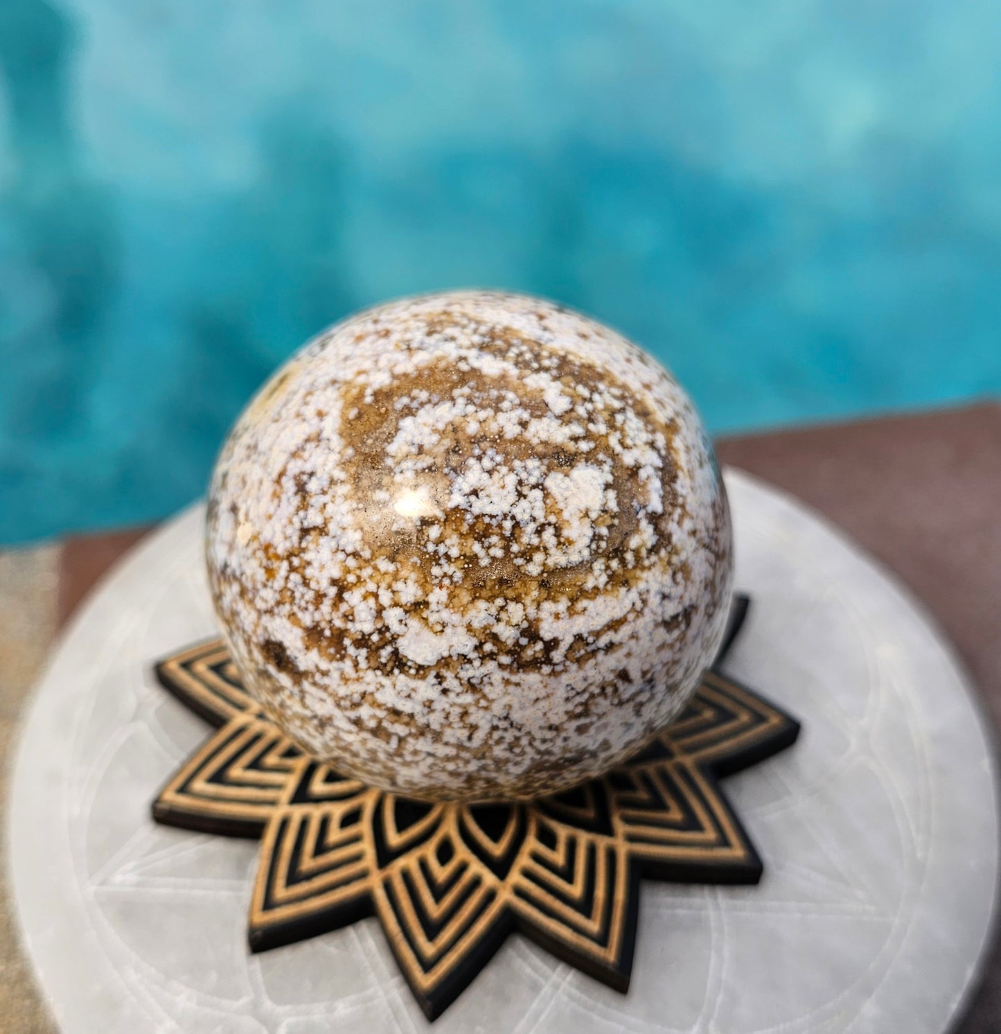 Ocean Jasper Sphere