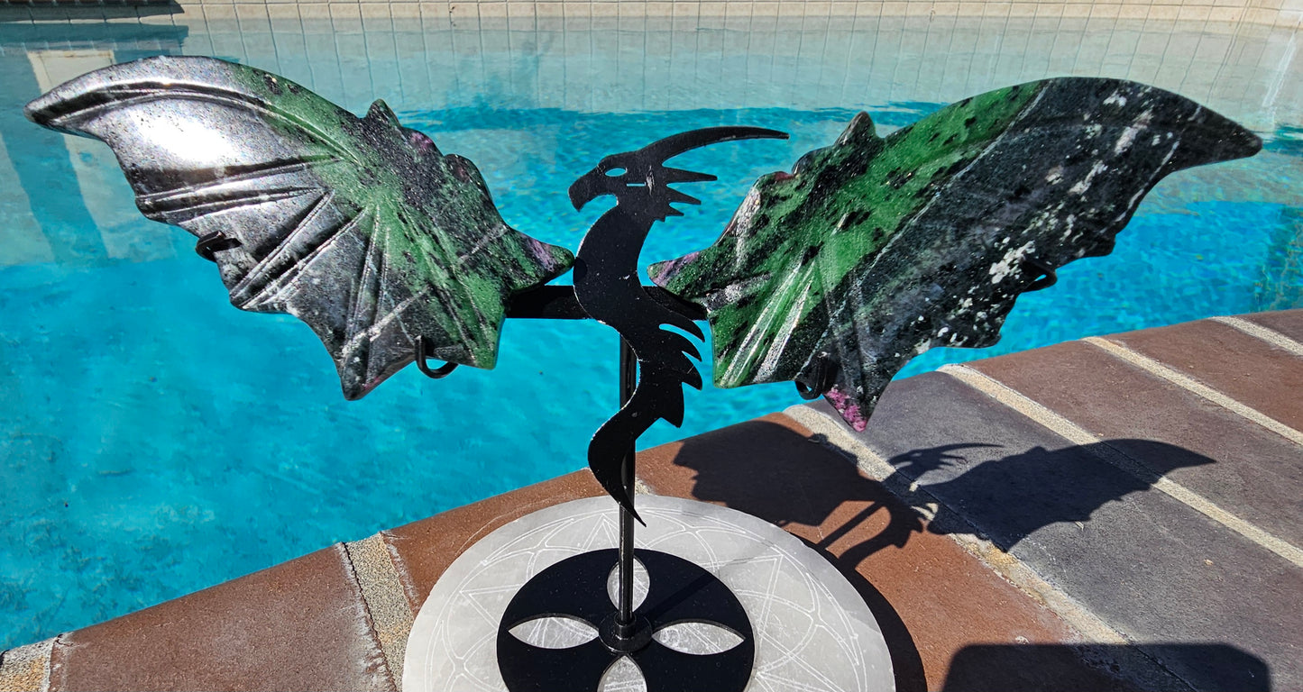 Ruby Zoisite Dragon Wings