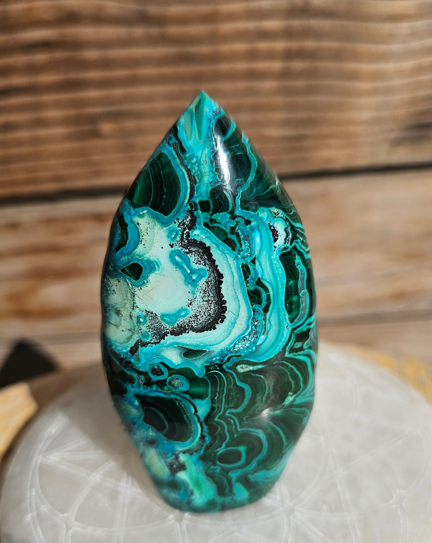 Malachite Chrysocolla Freeform