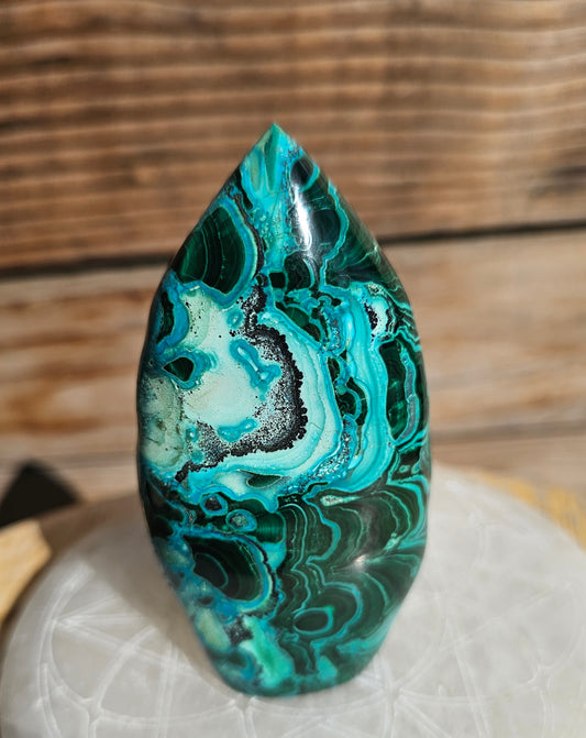 Malachite Chrysocolla Freeform