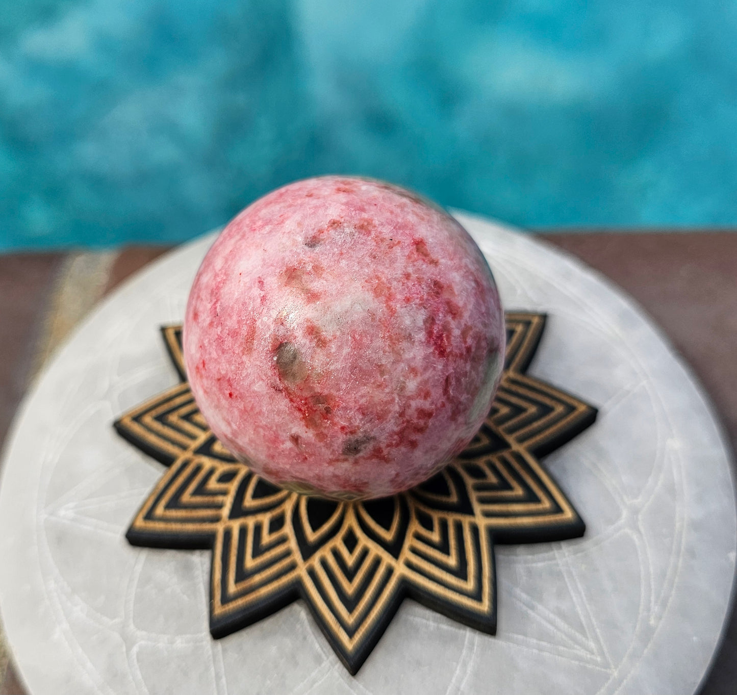 Thulite Sphere #2