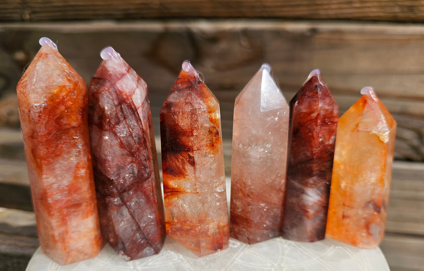 Small Fire Quartz Tower (1)