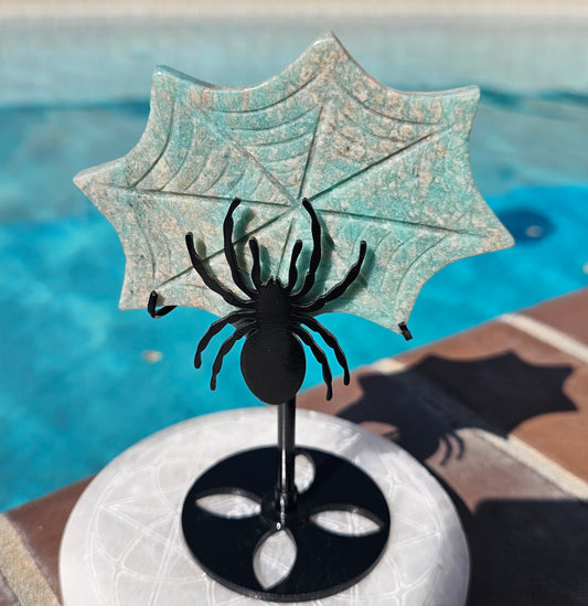 Amazonite Spider Web
