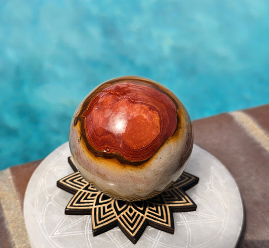 Polychrome Jasper Sphere