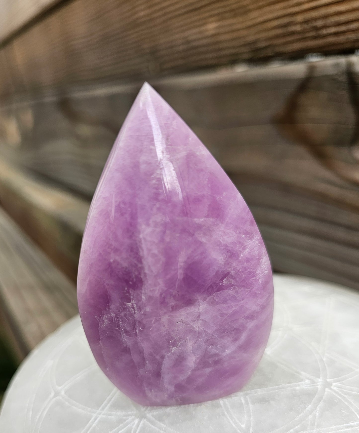 Kunzite Teardrop Freeform *B