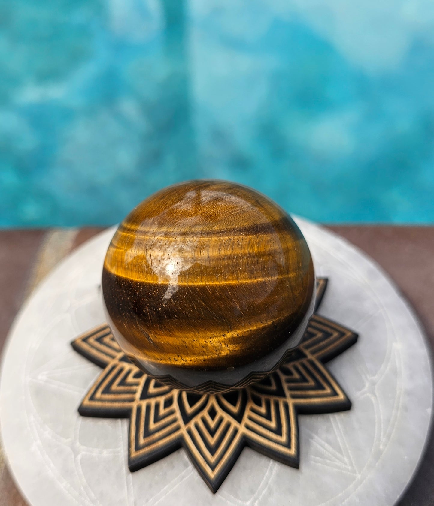 Tigers Eye Sphere