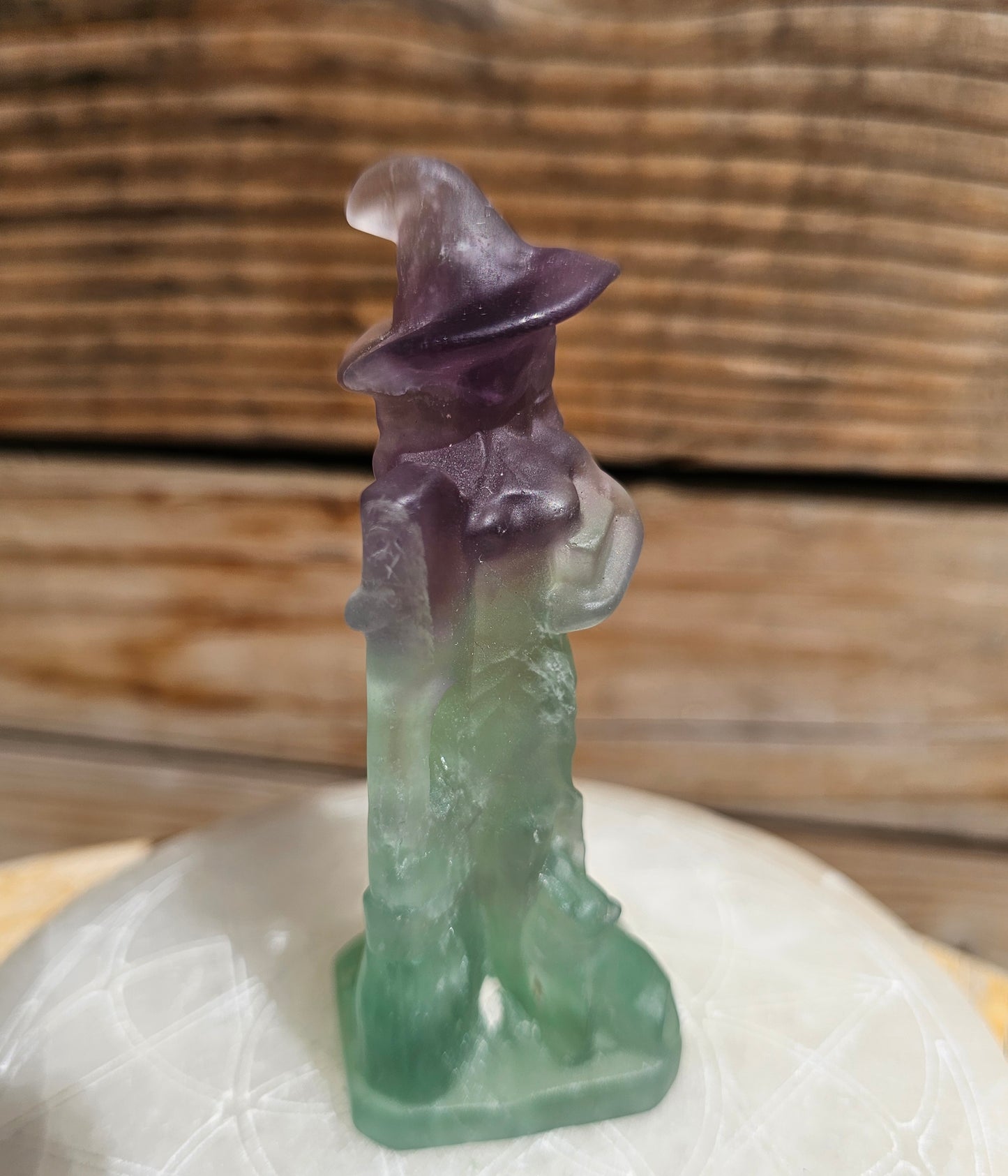 Watermelon Fluorite Witch