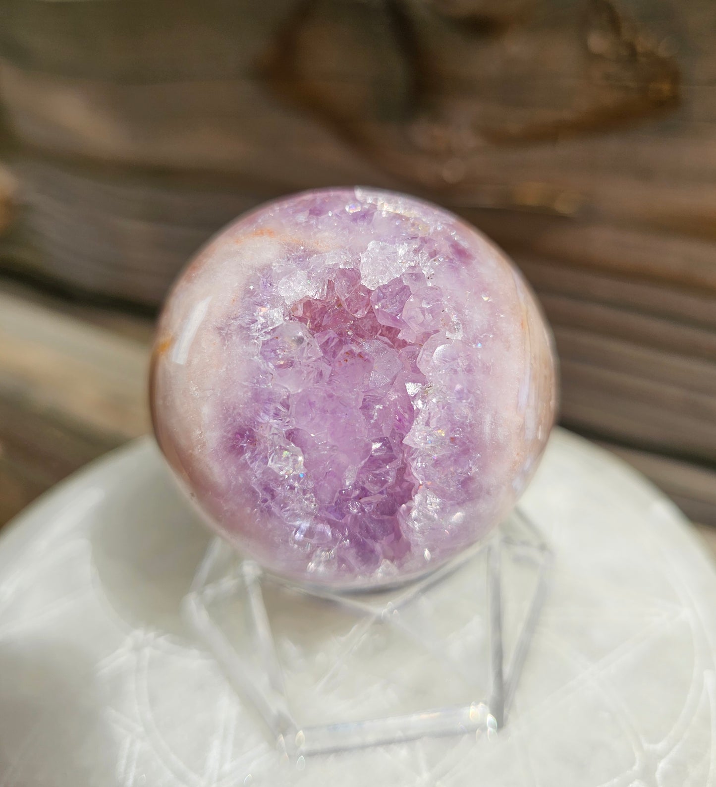 Druzy Amethyst W/ F.A. Sphere