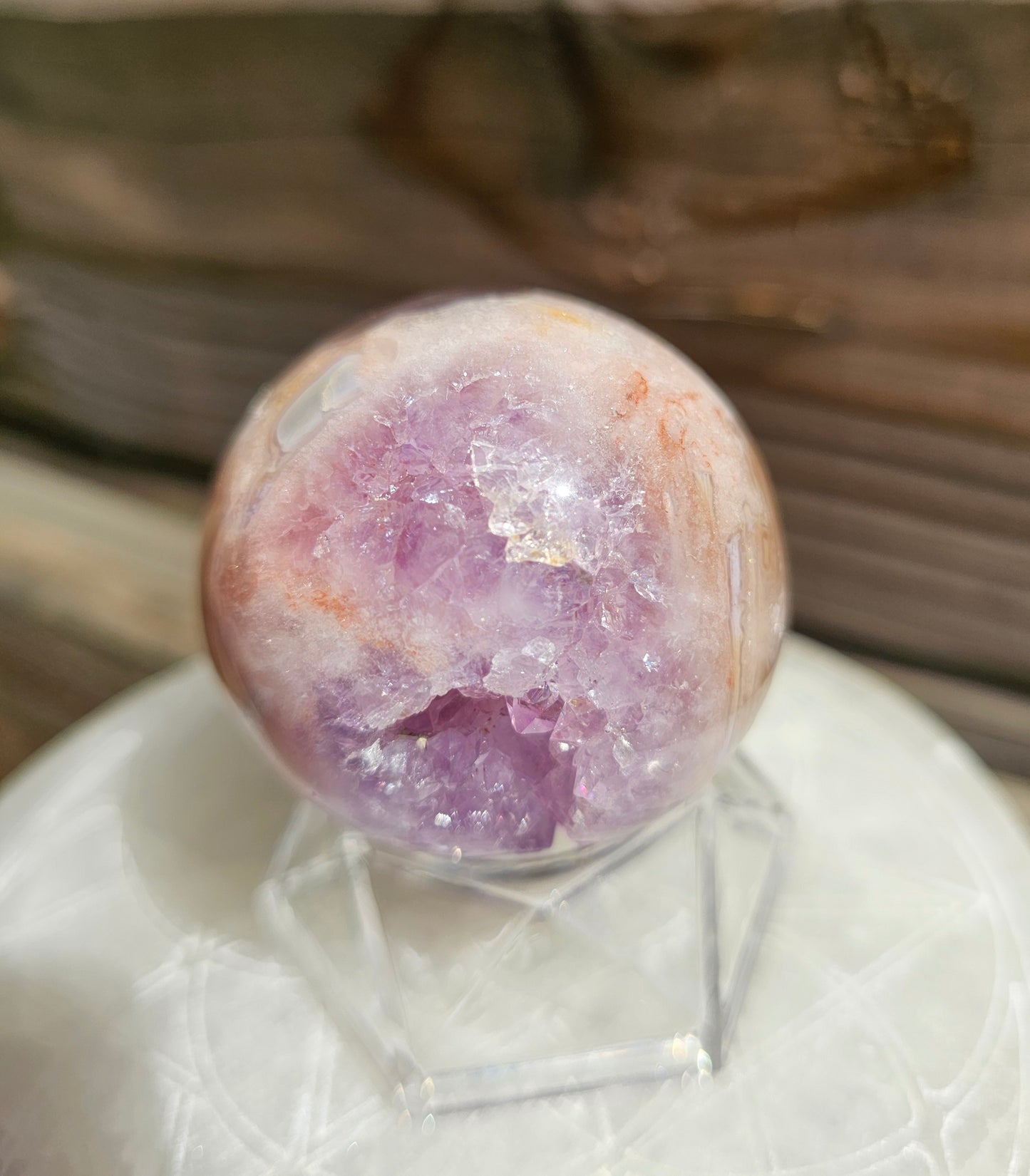 Druzy Amethyst W/ F.A. Sphere