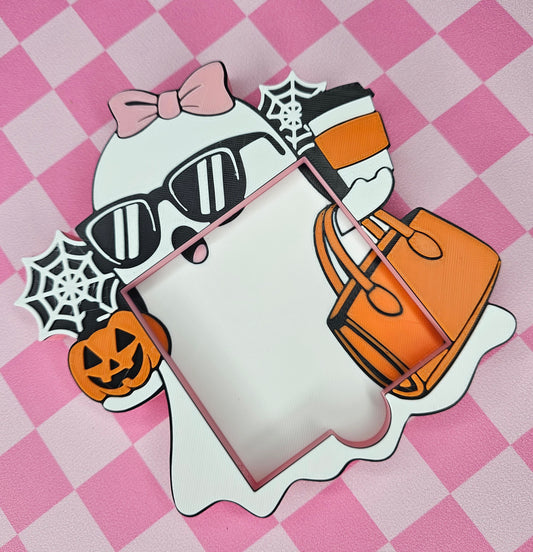 Ghost Coffee Sticky Note Holder