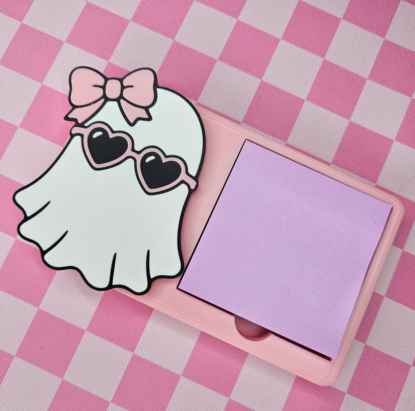 Miss Ghoul Sticky Note Holder