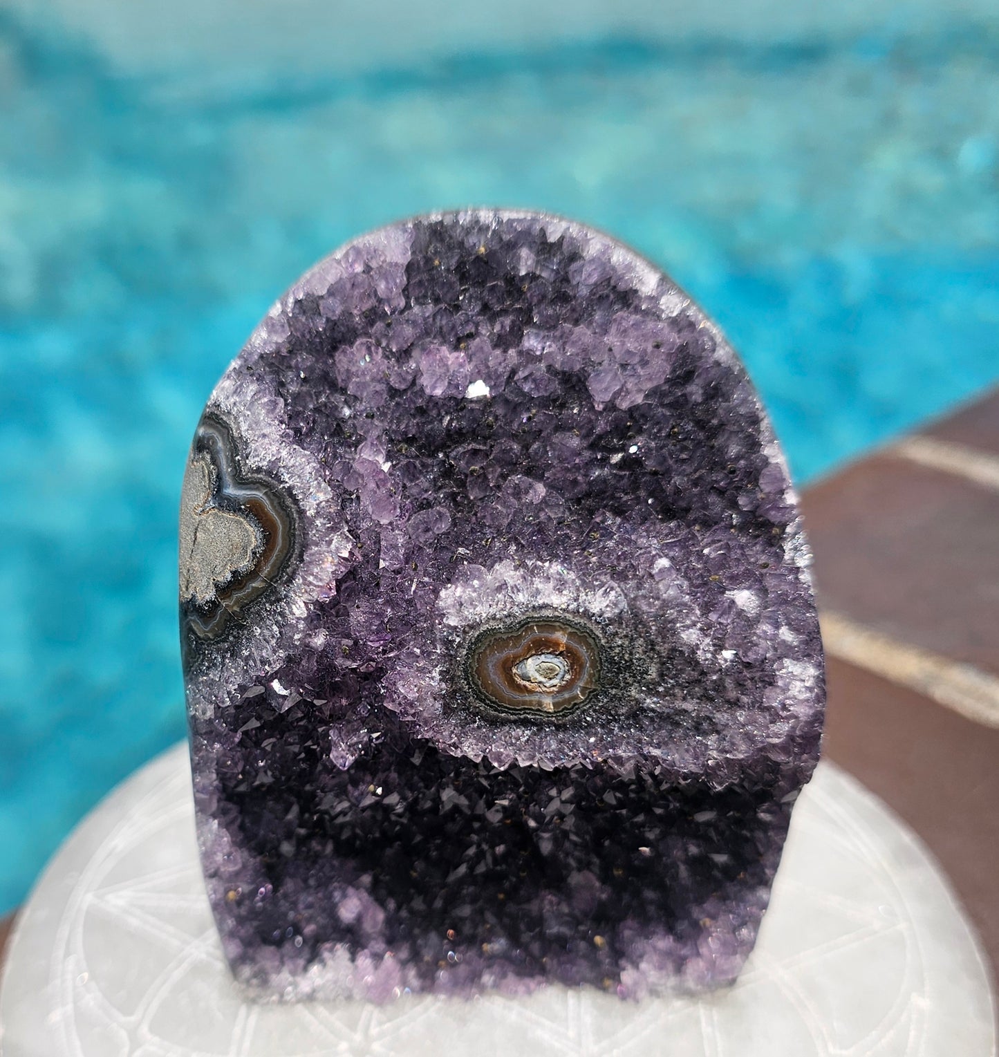 Amethyst w/Stalactite #8