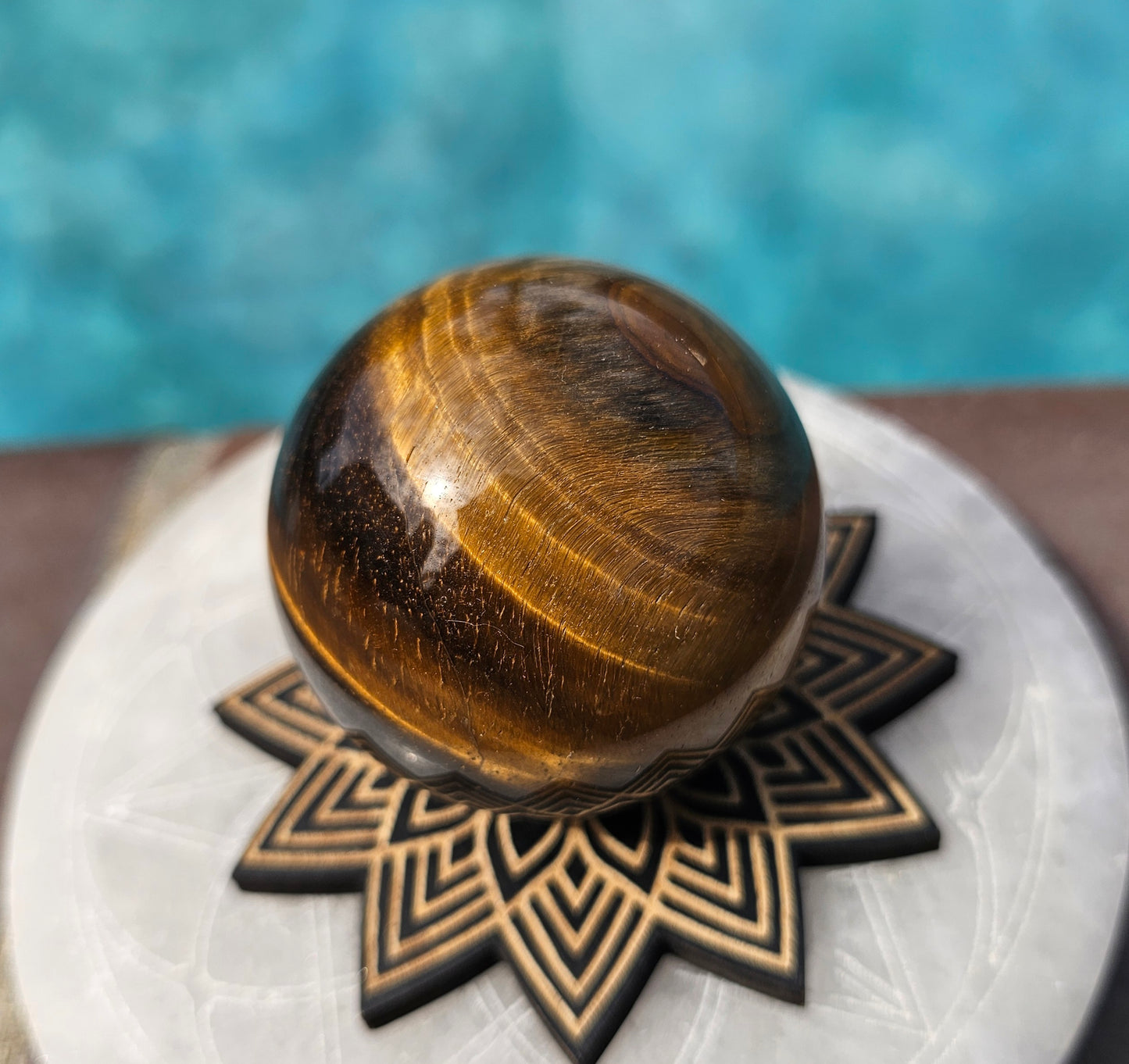 Tigers Eye Sphere #2