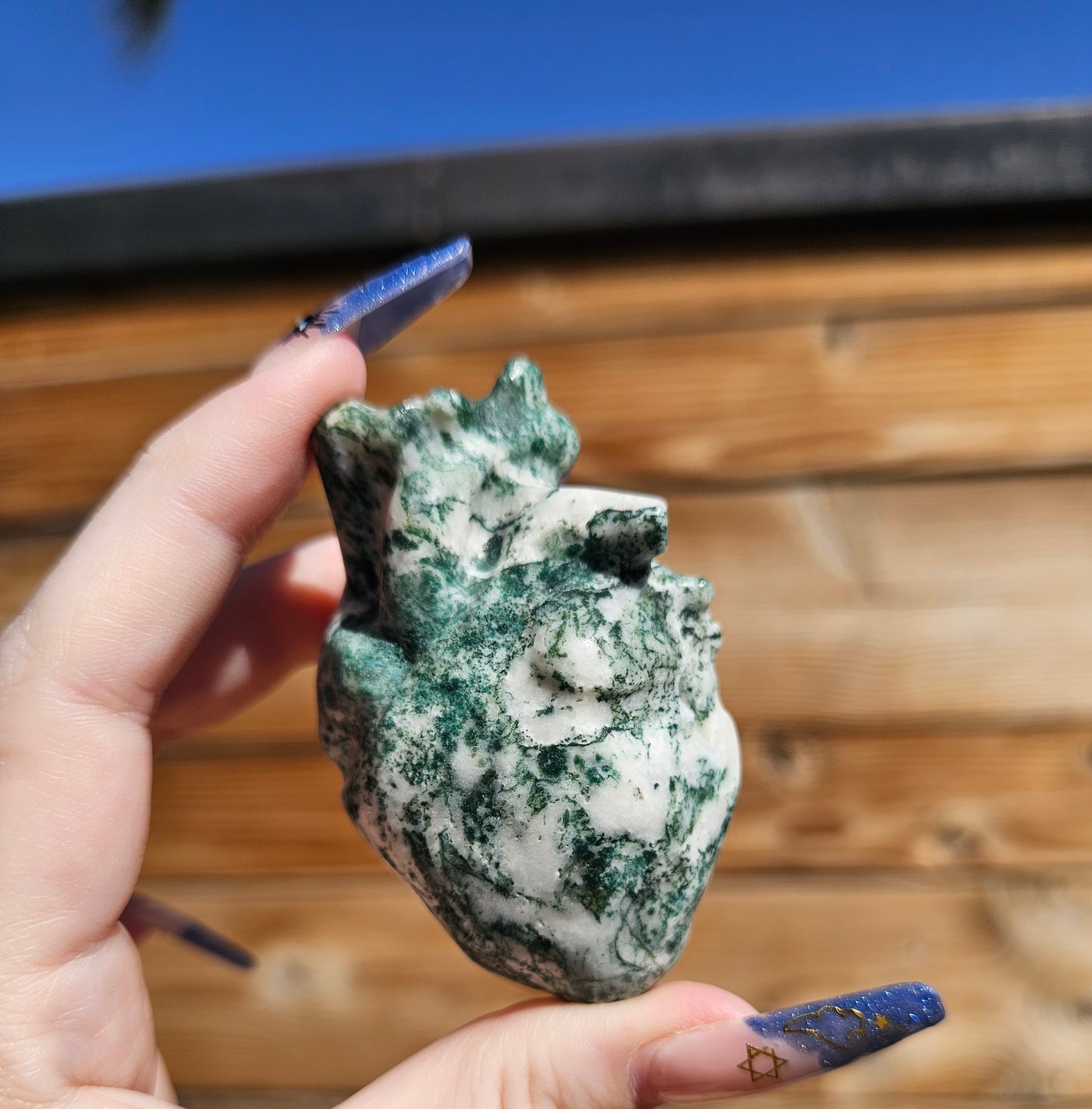 Tree Agate Ghouls Heart