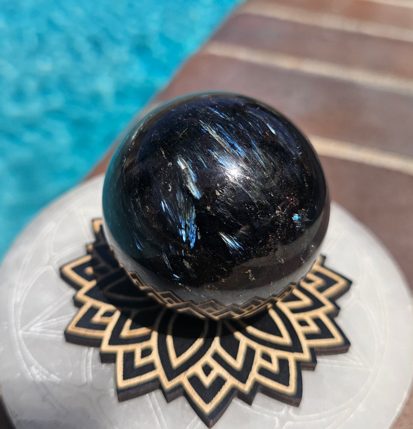 Astrophyllite Sphere