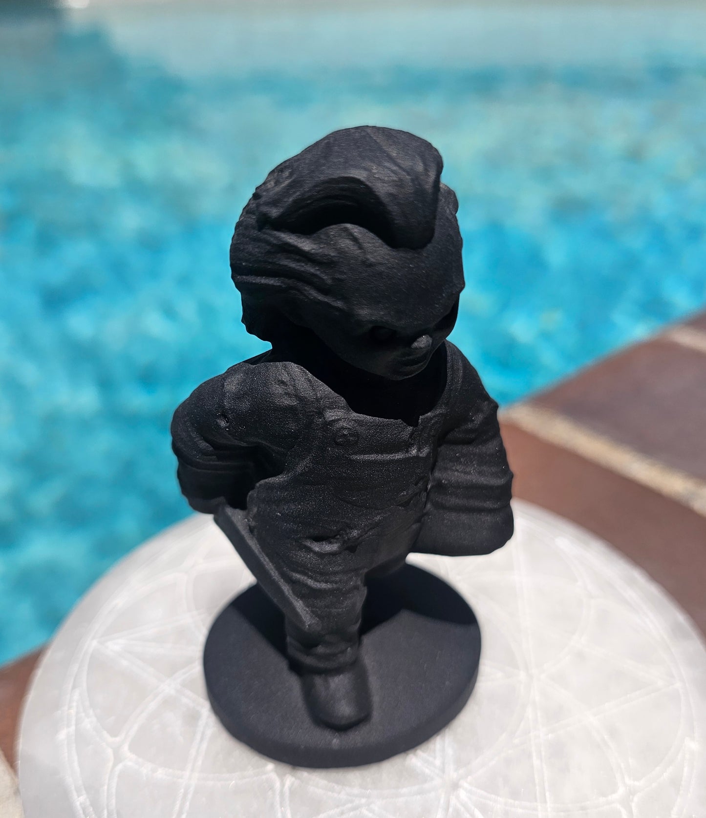 Black Obsidian Chucky Doll