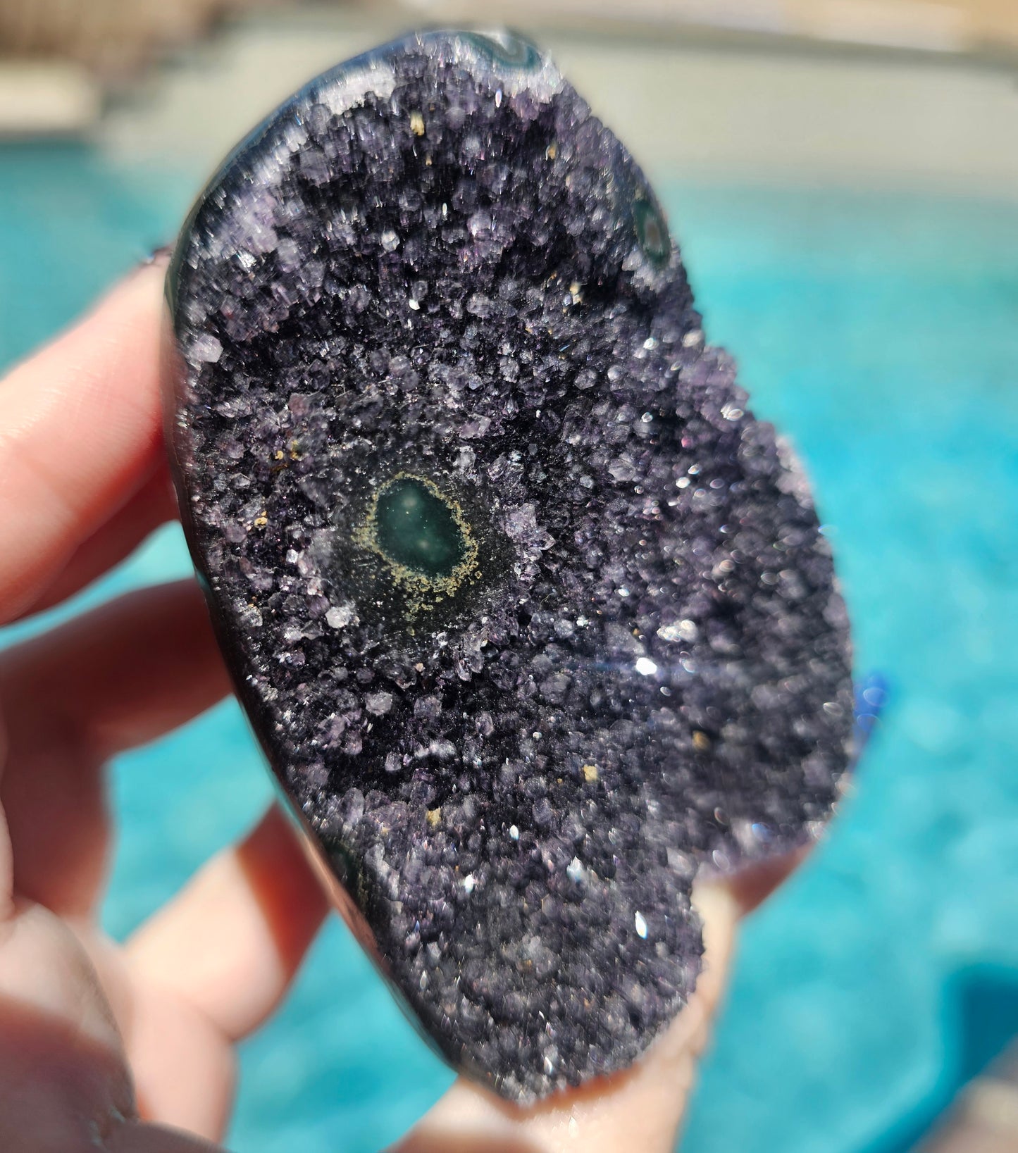 Amethyst w/Stalactite #5
