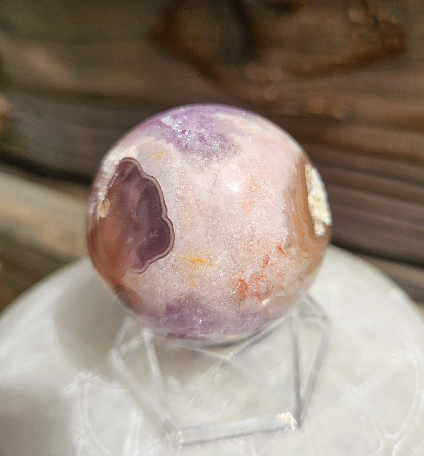 Druzy Amethyst W/ F.A. Sphere