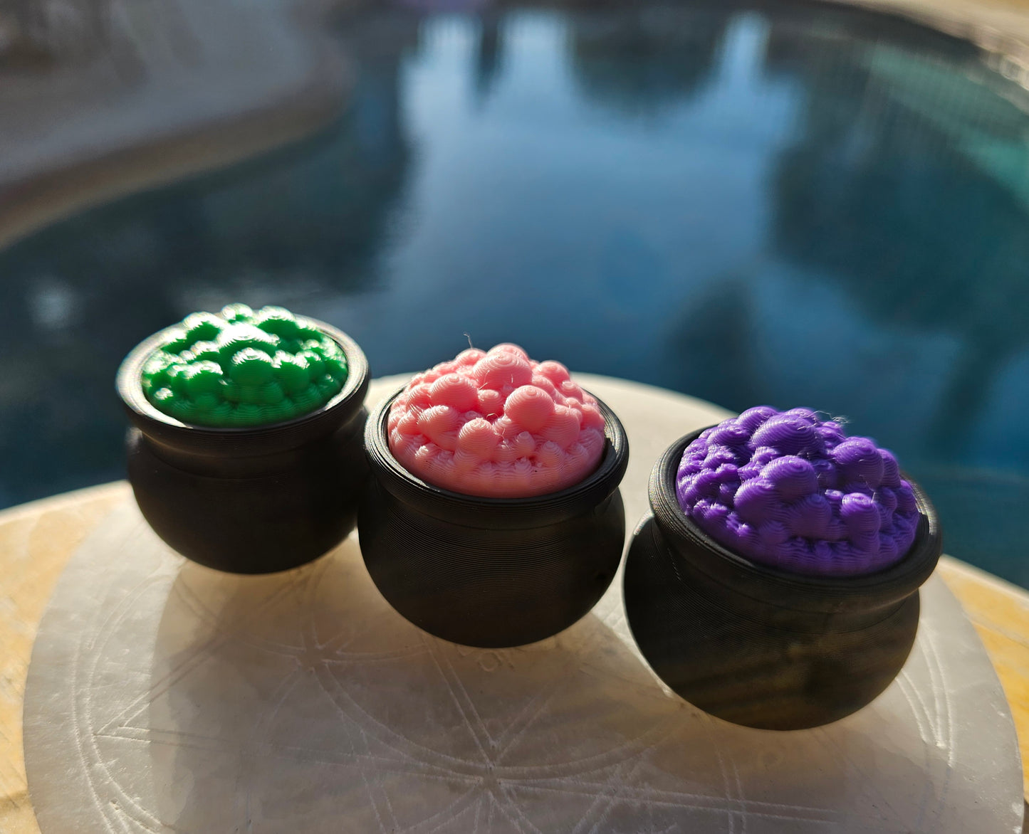 3D Printed Cauldron Fidget Clicker
