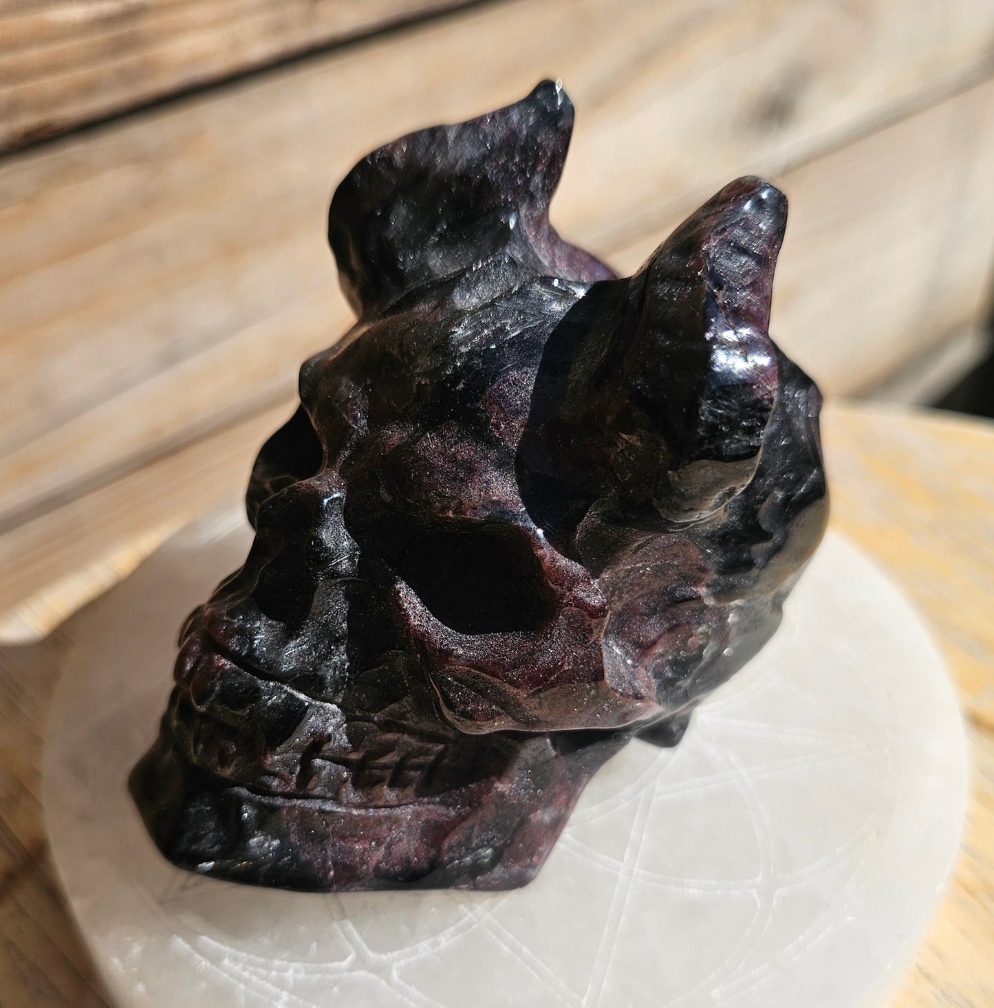 Garnet Demon Skull