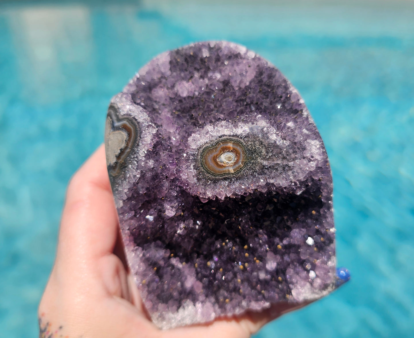 Amethyst w/Stalactite #8