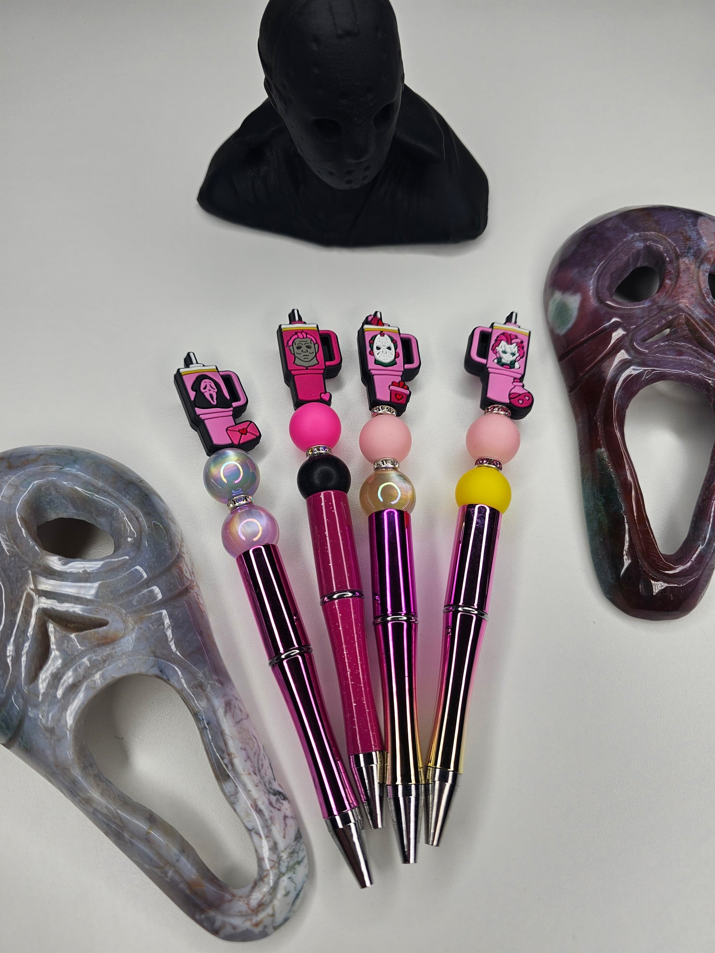 Spooky Cup Beaded Pen