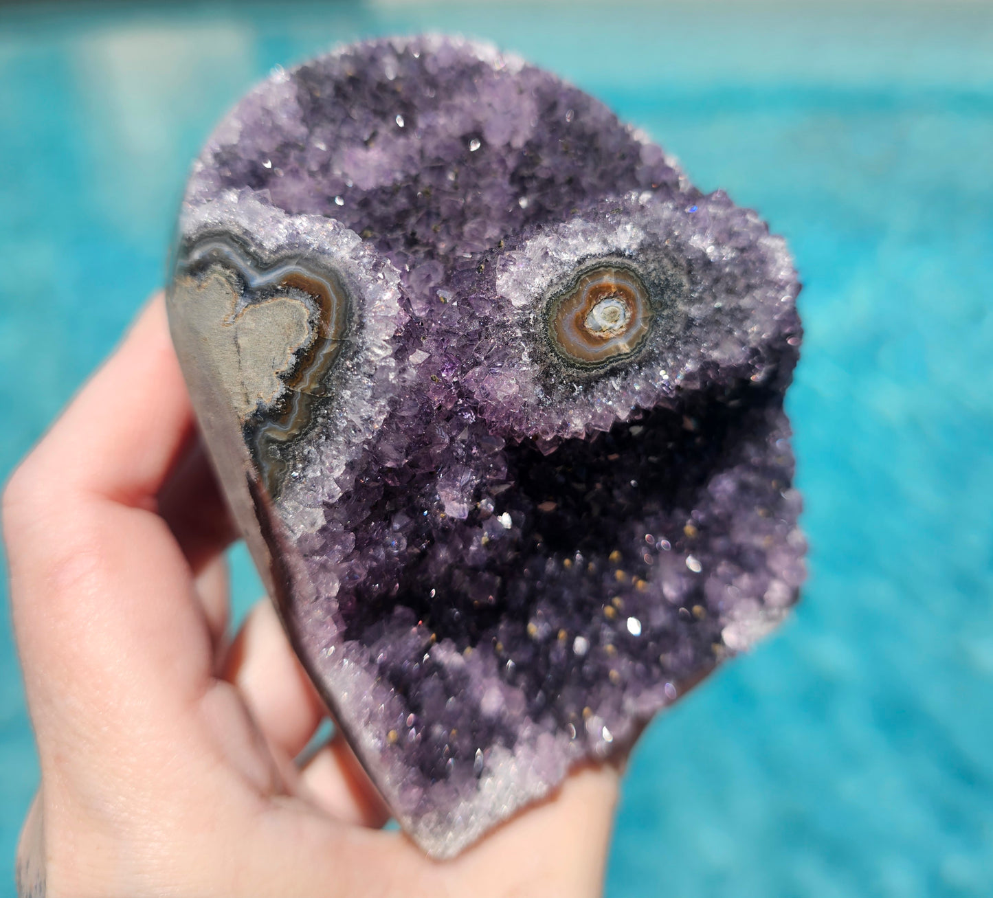 Amethyst w/Stalactite #8