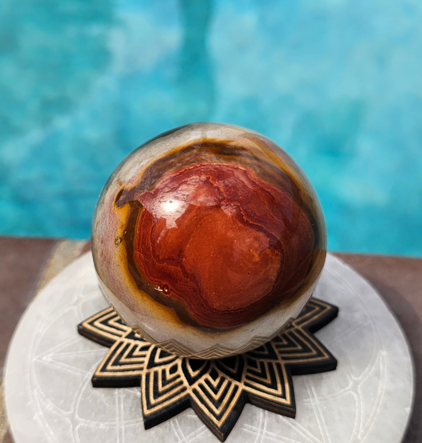 Polychrome Jasper Sphere