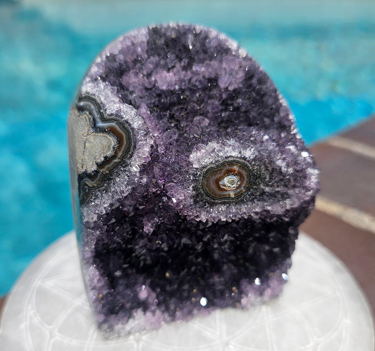 Amethyst w/Stalactite #8