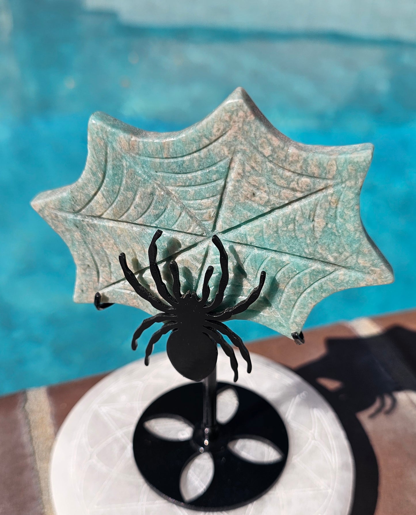 Amazonite Spider Web