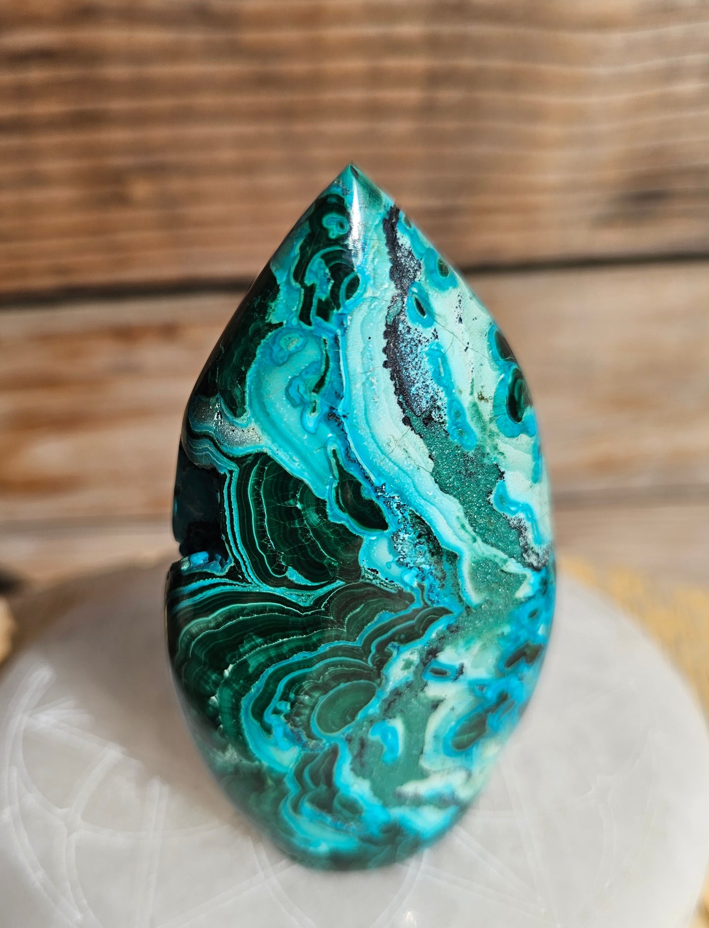 Malachite Chrysocolla Freeform