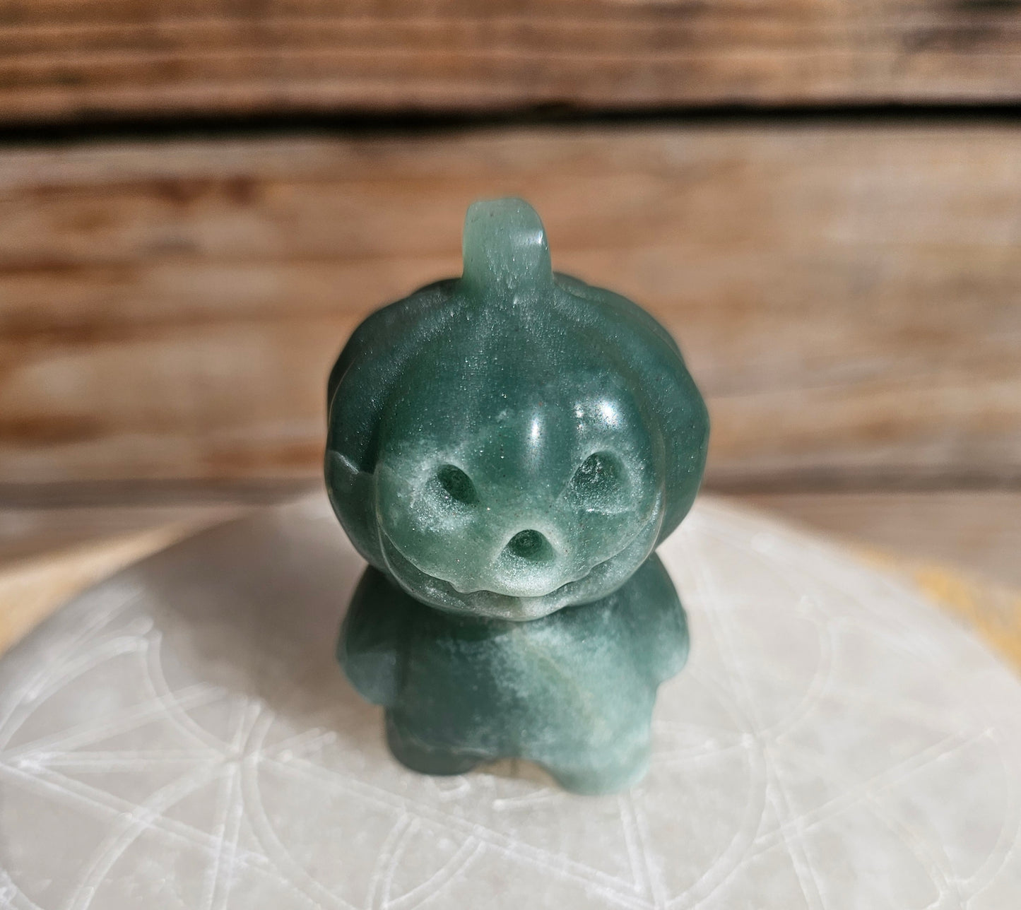 Green Aventurine Pumpkin Kid