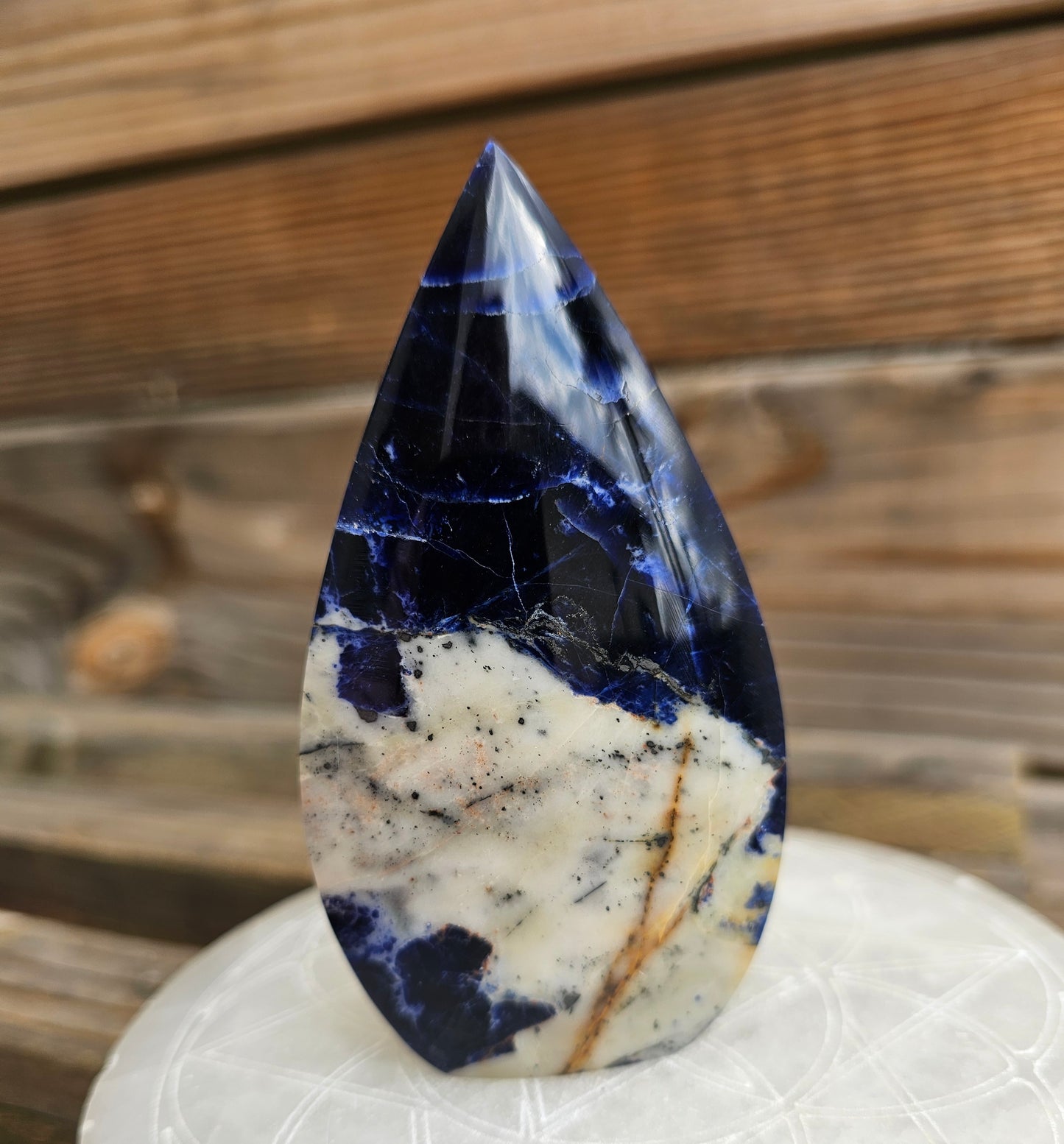 Sodalite Teardrop Freeform *A