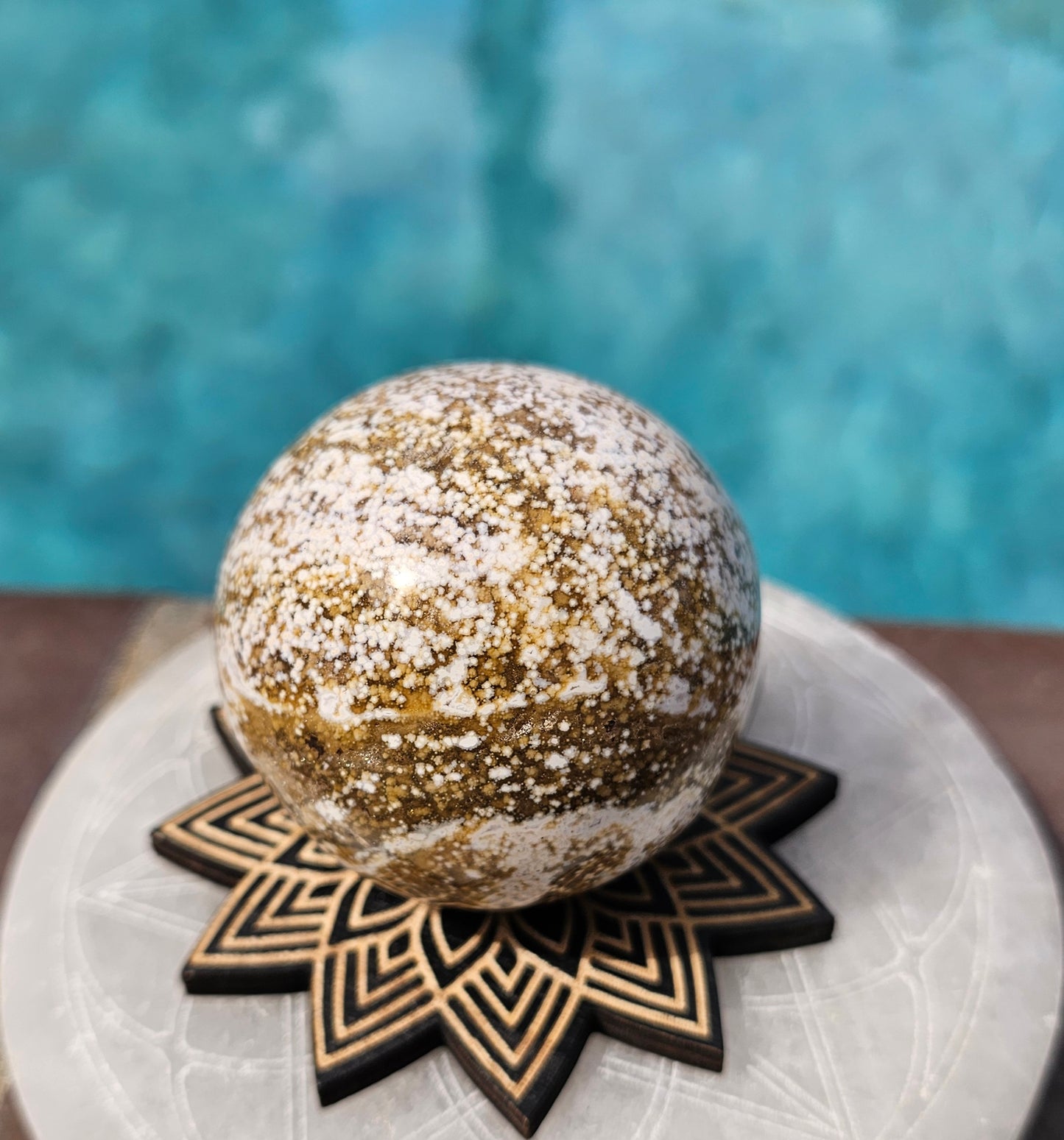 Ocean Jasper Sphere
