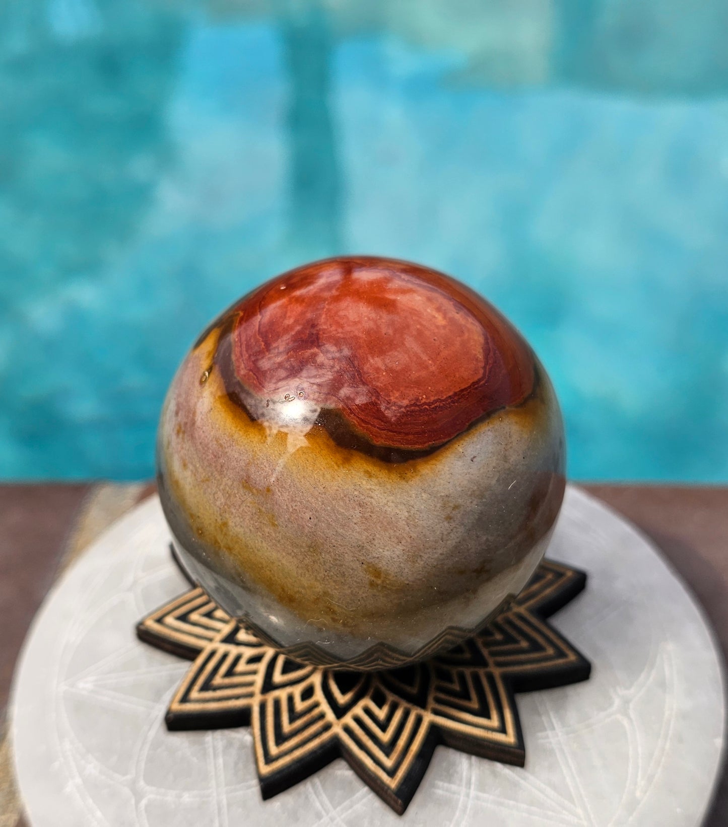 Polychrome Jasper Sphere