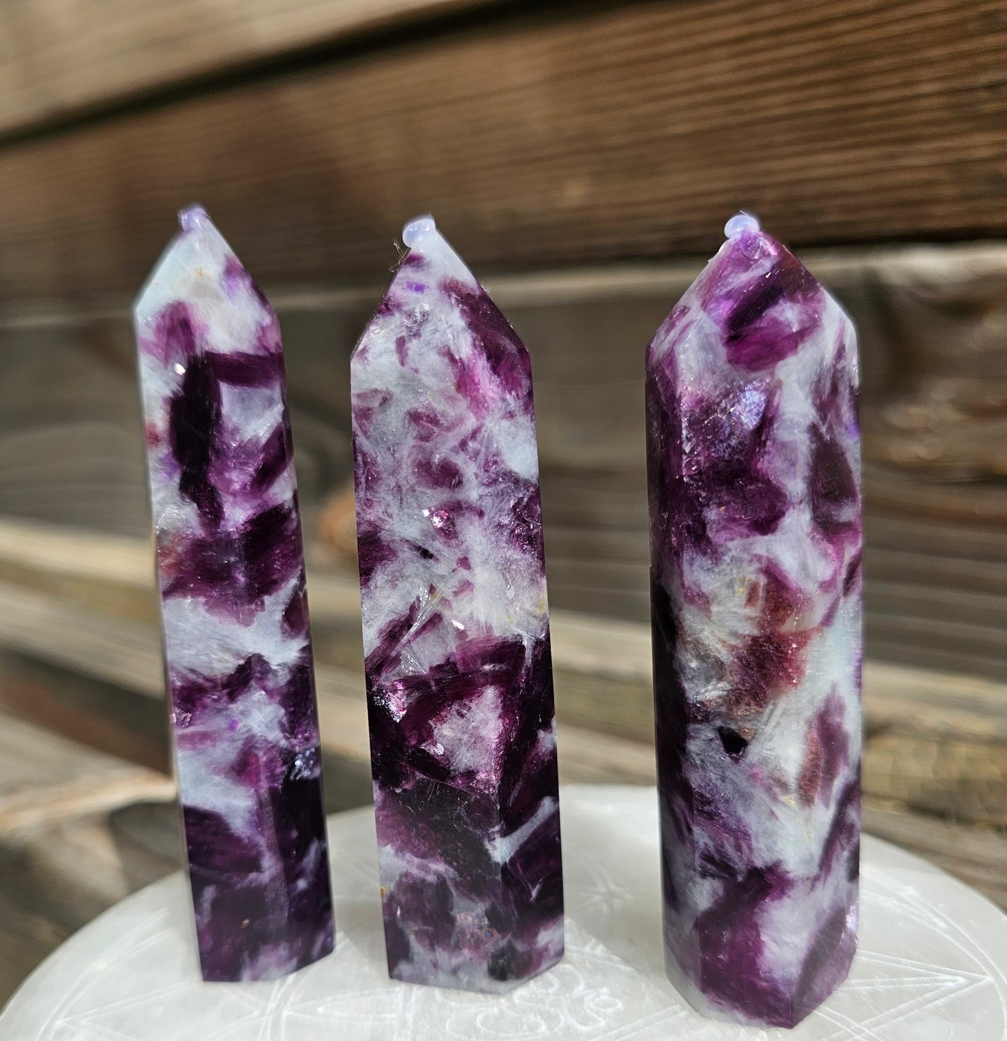 Purple Mica Tower (1)
