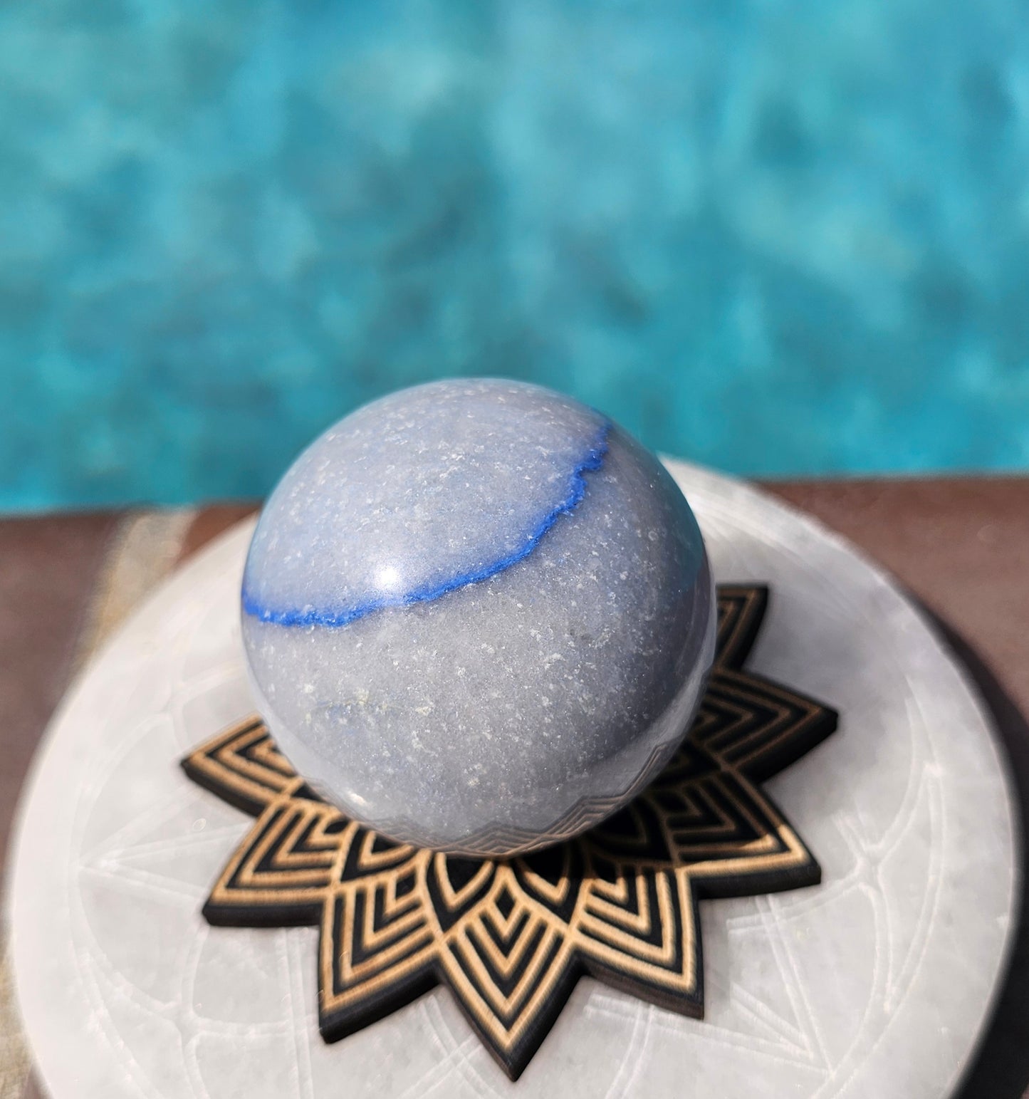 Blue Aventurine Sphere #2